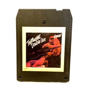 Ted Nugent / Double Live Gonzo 1978 8 Track Tape New pads and splice